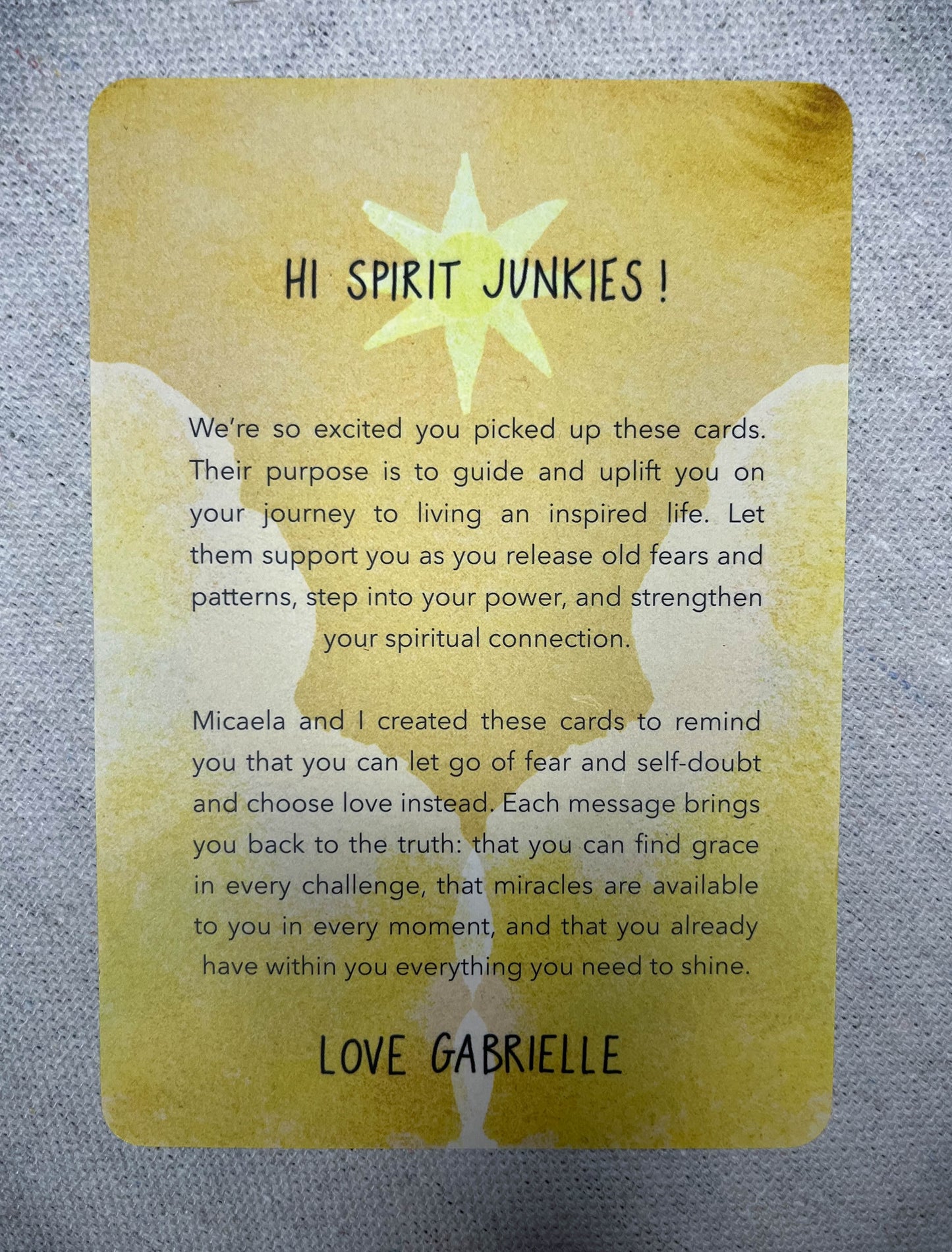 SPIRT JUNKIE SET - BOOK AND CARDS