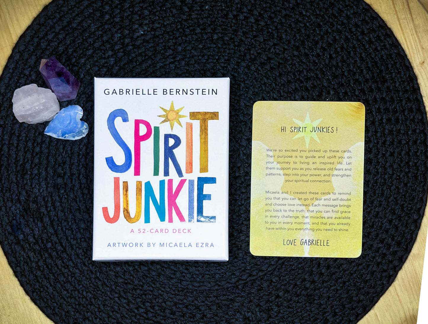 SPIRT JUNKIE SET - BOOK AND CARDS