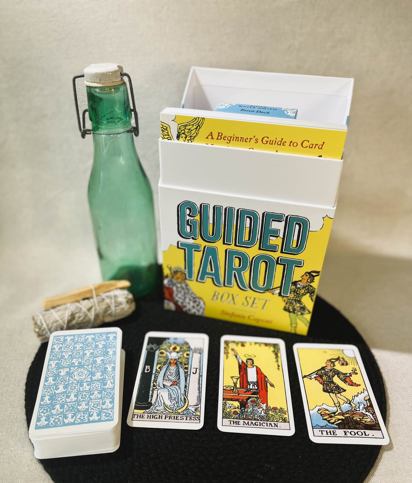 GUILDED TAROT BOX SET- LEARN TAROT